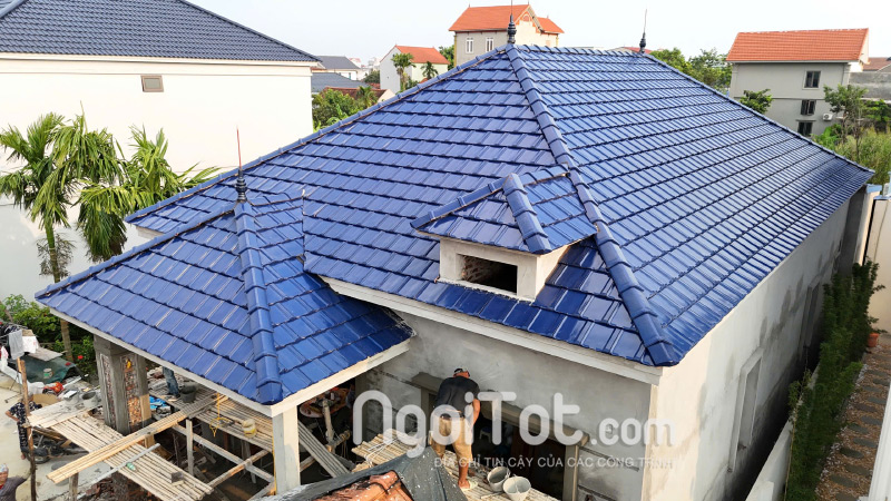 Ngói phẳng Kentoza S12 – Viglacera Hạ Long